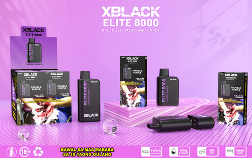V1 ELITE 8000 Prefilled Pod Starter Kit
